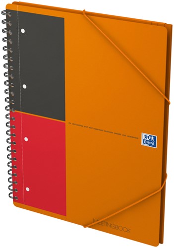 Spiraalblok Oxford International Meetingbook A4+ 160 pagina's lijn