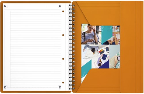 Spiraalblok Oxford International Meetingbook A4+ 160 pagina's lijn-1