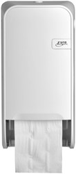 Toiletpapierdispenser Quartzline Q1 systeemrol duo wit 441001