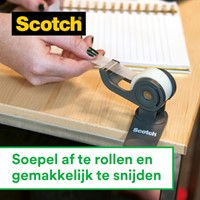 Plakband Scotch Magic 819 19mmx25m onzichtbaar 3 rollen-3