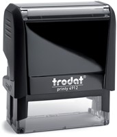Tekststempel Trodat Printy 4912 personaliseerbaar