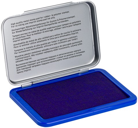 Inktkussen Trodat metaal 9051M 90x50mm blauw-2