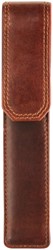 Pennenetui Maverick The Original 1-delig leer bruin