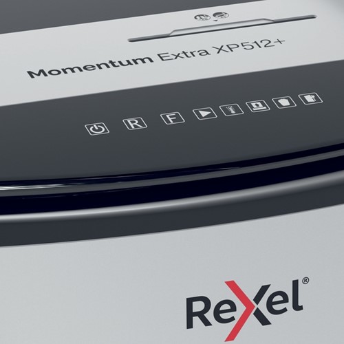 Papiervernietiger Rexel Momentum Extra XP512+ snippers 2x15mm-8