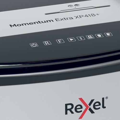 Papiervernietiger Rexel Momentum Extra XP418+ snippers 4x35mm-20