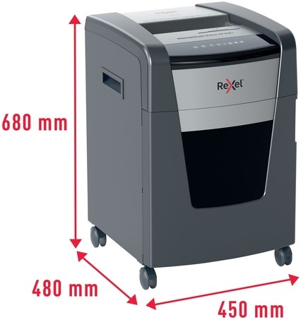 Papiervernietiger Rexel Momentum Extra XP418+ snippers 4x35mm-21