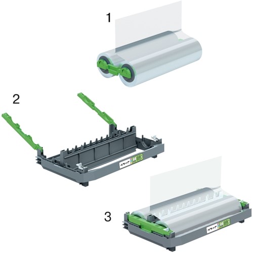 Lamineercassette GBC Foton hervulbaar 100micron-20