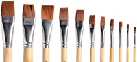 Kwast Qrea synthetisch set à 11 breedtes-3