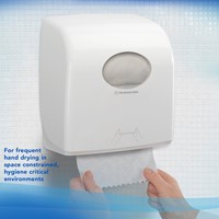 Handdoekrol Scott Control Slimroll 1-laags 165m wit 6623-3