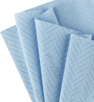Poetspapier WypAll L10 GeneralClean 1-laags 800 vel blauw 7255-2