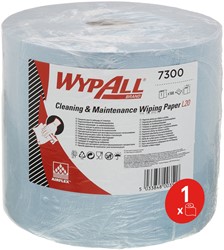 Poetspapier WypAll L20 GeneralClean 2-laags 500 vel blauw 7300