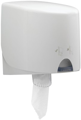 Poetspapier WypAll L10 GeneralClean 1-laags 800 vel wit 7256-4