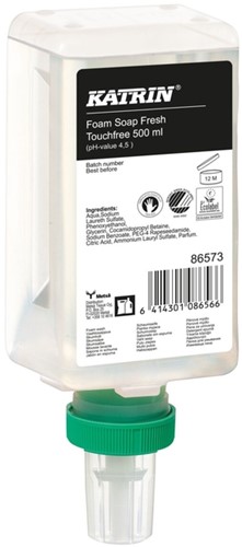 Handzeep Katrin Fresh schuim touchfree 500ml 86573