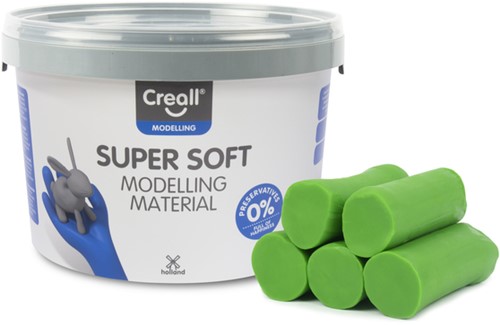 Klei Creall supersoft groen 1750gram