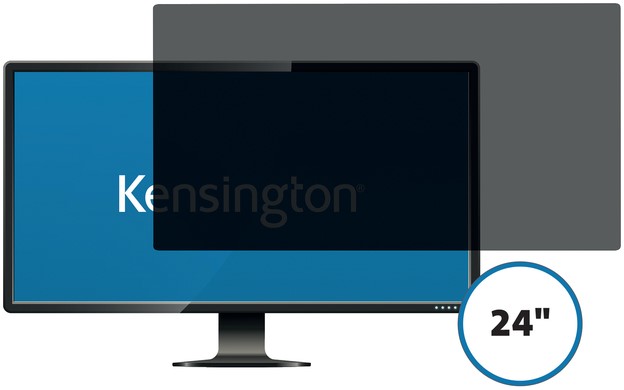 Fellowes PrivaScreen Privacy Filter 24 Inch Breedbeeld 16:9 - Bescherm Je Gegevens