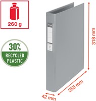 Ringband Esselte VIVIDA A4 25mm 30% gerecycled PP folie zwart-2