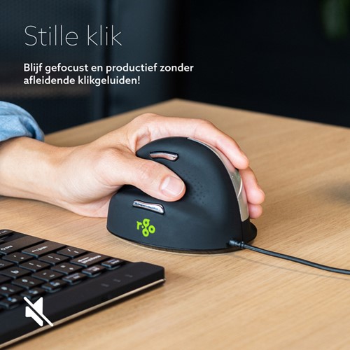 Ergonomisch muis R-Go HE Break Draad Links M-1