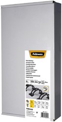 Draadrug Fellowes 6mm 34-rings A4 zilver 100 stuks