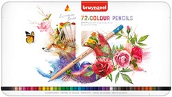 Kleurpotloden Bruynzeel Expression assorti blik à 72 stuks