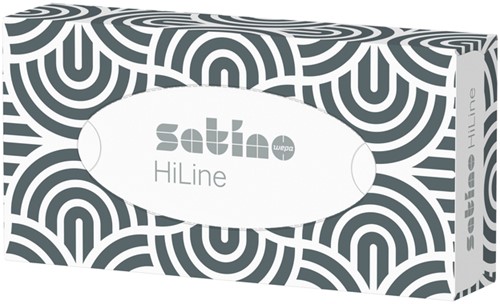 Facial tissues Satino HiLine 2-laags 100 vel wit 206450