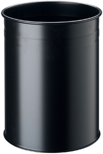 Papierbak Durable 3304-01 15 liter rond zwart