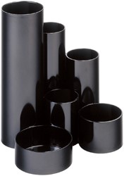 Pennenkoker MAUL Tubo zwart 6-vaks Ø150x125mm