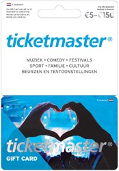 Cadeaukaart leeg ticketmaster