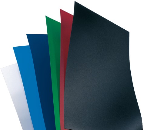 Voorblad GBC A4 Polycover 300micron zwart 100 stuks-3