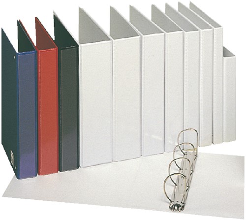 Presentatieringband Esselte Essentials panorama A4 4-rings D-mechaniek 25mm zwart-3