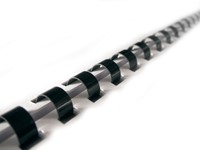 Bindrug GBC 14mm 21rings A4 zwart 100 stuks-2