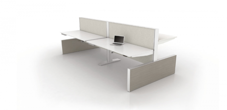 onszelf heb vertrouwen rouw Markant MAX vierpersoons bureau zit-sta - Electrisch verstelbaar 65-128cm - T-range - 180 x 75 - A - Grijs - Wit bij Bruinsma onszelf heb vertrouwen rouw Markant MAX vierpersoons bureau zit-sta - Electrisch verstelbaar 65-128cm - T-range - 180 x 75 - A - Grijs - Wit bij Bruinsma