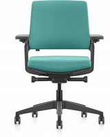 Bureaustoel Se7en Elena | Premium - Lucia 5814 teal
