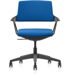 Bureastoel Se7en Kai | Comfort - Lucia 5832 blauw