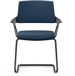 Vergaderstoel Se7en Nova | Comfort - Lucia 5803 donkerblauw