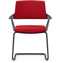 Vergaderstoel Se7en Nova | Comfort - Lucia 5805 rood