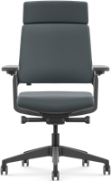 Bureaustoel Se7en Vivienne | Premium - Lucia 5801 grijs