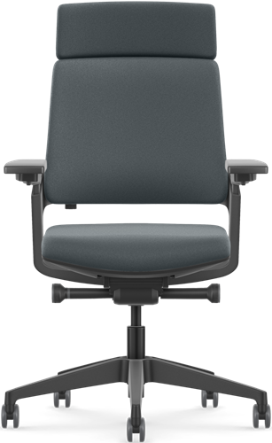 Bureaustoel Se7en Vivienne | Premium - Lucia 5801 grijs