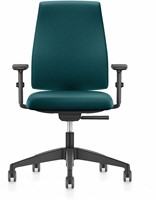 Bureaustoel Se7en Sam | Comfort - Lucia 5824 petrol