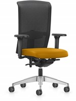 Bureaustoel Se7en Celeste | Premium - Lucia 5811 okergeel-2