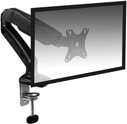 Monitor bureausteun tot 27 inch, gasveer, zwart