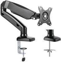 Monitor bureausteun tot 27 inch, gasveer, zwart-2