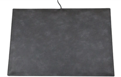 Verwarmde bureau-onderlegger standaard 65x45cm Antraciet