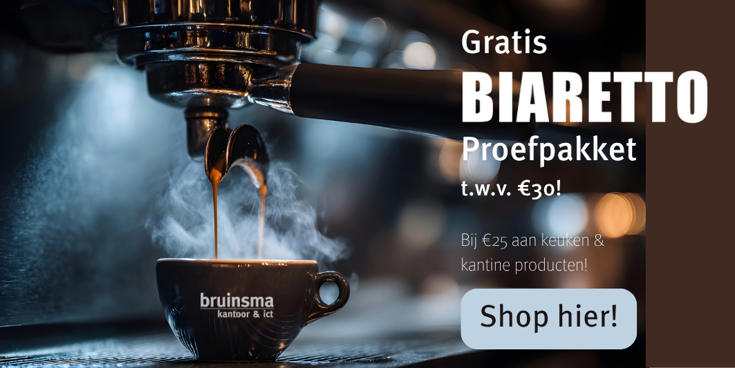 Banner links (biaretto proef)