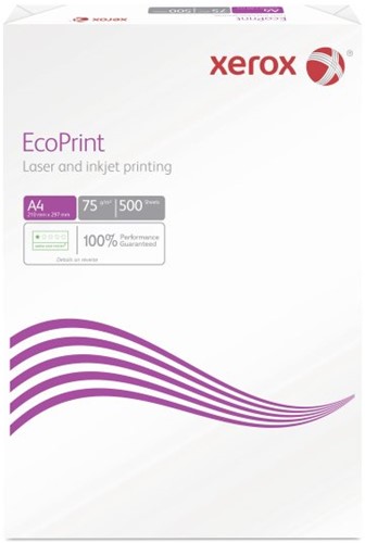 Xerox Eco kopieerpapier A4 WIT 500vel Xeroxlabel